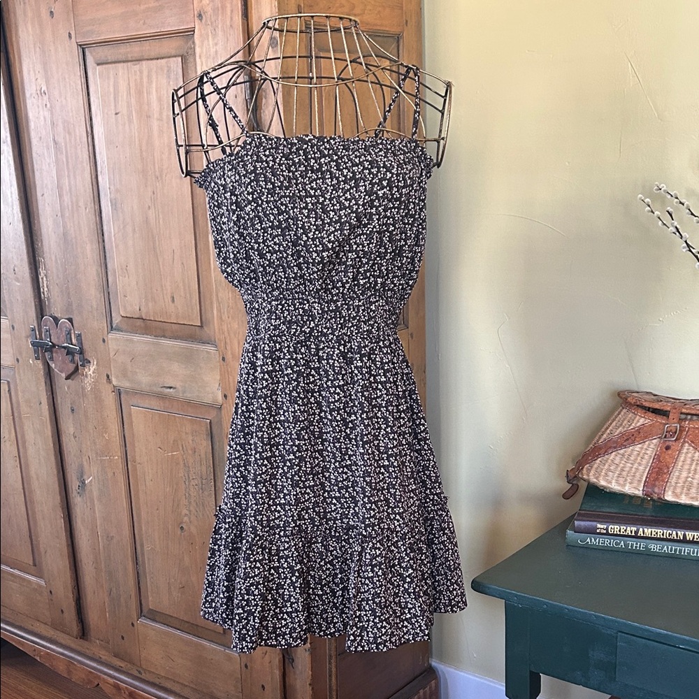 Ditsy Floral Spaghetti Strap Dress
